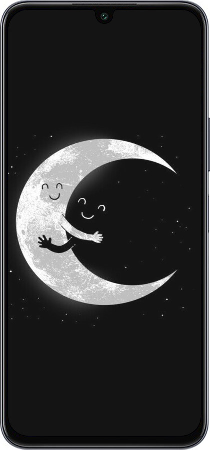 Силиконовый чехол Лунные объятия для Infinix Note 12 (2023) - 6508u-3042 изображение 