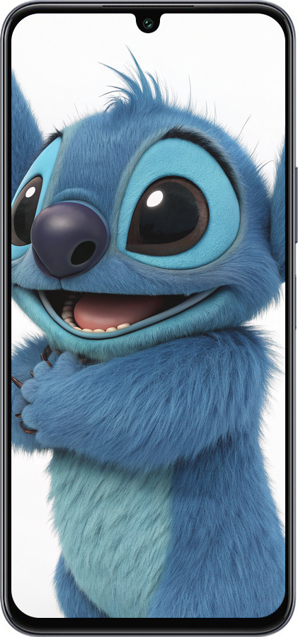 Силіконовий чехол Стіч 1 для Infinix Note 12 (2023) - 6686u-3042 изображение 