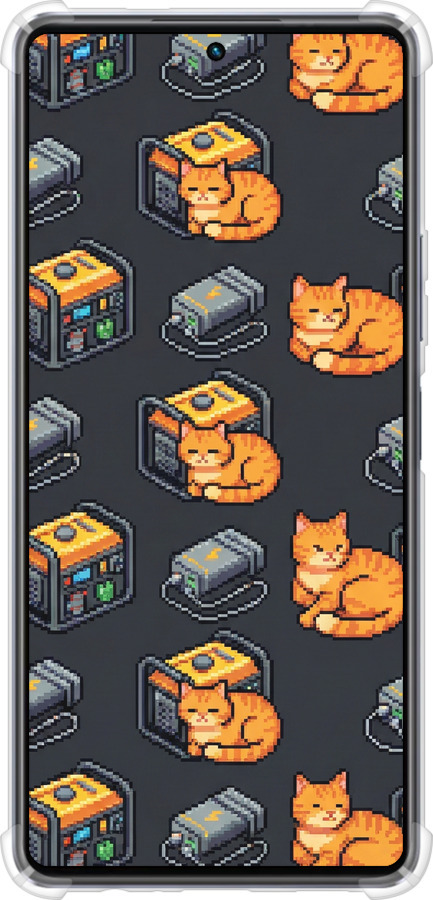 Силіконовий протиударний с посиленими кутами чехол Autonomous Zone для Infinix Note 30 Pro - 6771sp-3427 изображение 