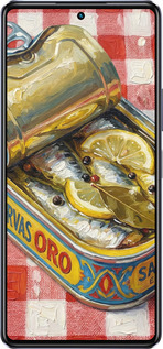 Силиконовый чехол Vintage Sardine Tin Phone для Infinix Note 30 Pro - 6772u-3427 изображение 