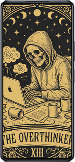 Силиконовый чехол The Overthinker для Infinix Note 30 Pro - 6774u-3427 изображение 