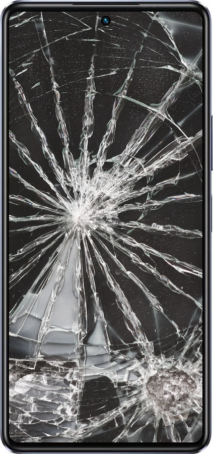 Силіконовий чехол Glass для Infinix Note 30 Pro - 6608u-3427 изображение 