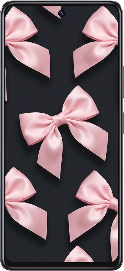 TPU чехол Coquette Ribbons Dark Coquette для Infinix Note 30 - 6767b-3138 изображение 