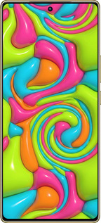 TPU чехол Y2K Jelly Dream для Infinix Note 40 Pro 4G - 6780b-3691 изображение 