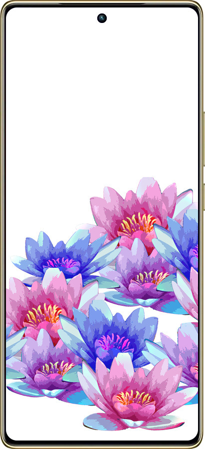 TPU чехол Лотос для Infinix Note 40 Pro 4G - 4862b-3691 изображение 