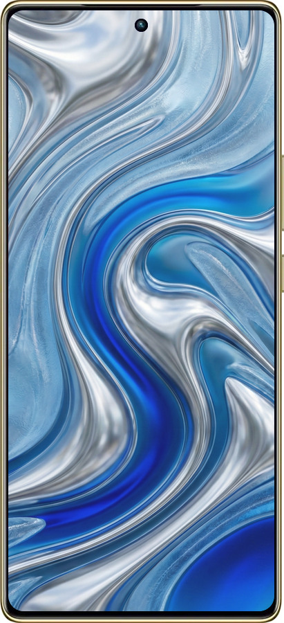 TPU чехол Liquid Chrome для Infinix Note 40 Pro 4G - 6781b-3691 изображение 