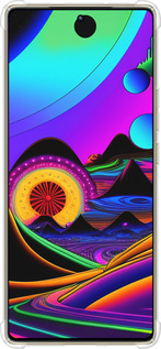 Силикон с усиленными углами чехол Абстракция v3 для Infinix Note 40 Pro 4G - 5620sp-3691 изображение 