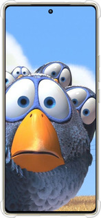 Силіконовий протиударний с посиленими кутами чехол Angry Birds для Infinix Note 40 Pro 4G - 6008sp-3691 изображение 