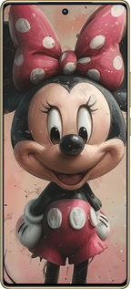 Силиконовый чехол Minnie Mouse для Infinix Note 40 Pro 4G - 6054u-3691 изображение 