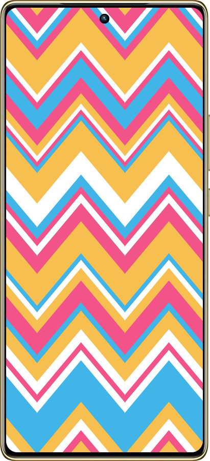 Силиконовый чехол Шеврон v2 для Infinix Note 40 Pro 4G - 1057u-3691 изображение 