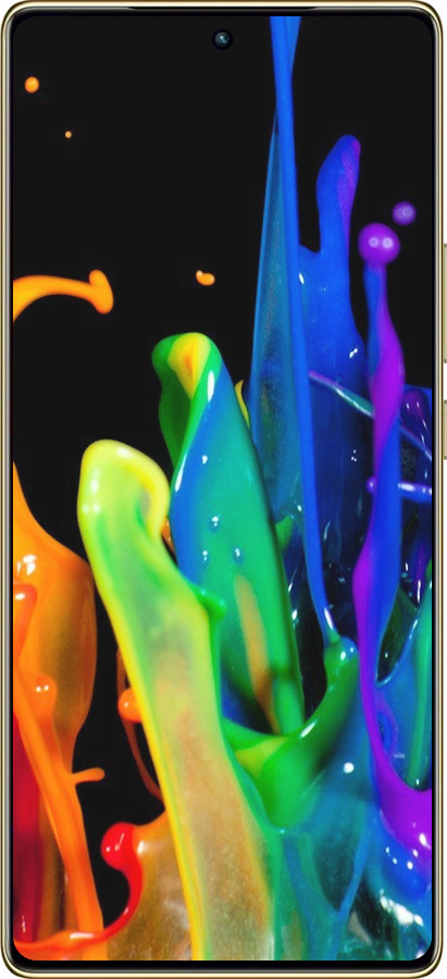 Силиконовый чехол брызги краски для Infinix Note 40 Pro 4G - 3957u-3691 изображение 
