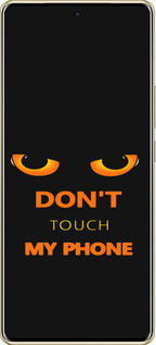 TPU чехол Don't touch the phone для Infinix Note 40 Pro+ 5G - 4261b-3801 изображение 