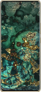 TPU чехол Мрамор золото богатство для Infinix Note 40 PRO 5G - 5419b-3690 изображение 