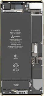 TPU чехол Деталі смартфона для Infinix Note 40 Pro+ 5G - 5487b-3801 изображение 