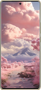 TPU чехол Розовые облака для Infinix Note 40 PRO 5G - 5660b-3690 изображение 