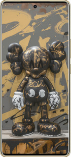 TPU чехол Bronze kaws для Infinix Note 40 Pro+ 5G - 6097b-3801 изображение 