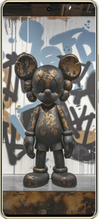 TPU чехол Bronze kaws v2 для Infinix Note 40 Pro+ 5G - 6098b-3801 изображение 
