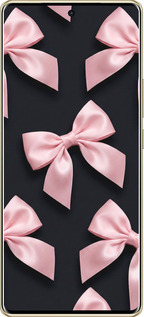 TPU чехол Coquette Ribbons Dark Coquette для Infinix Note 40 Pro+ 5G - 6767b-3801 изображение 