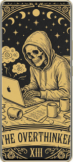 TPU чехол The Overthinker для Infinix Note 40 Pro+ 5G - 6774b-3801 изображение 