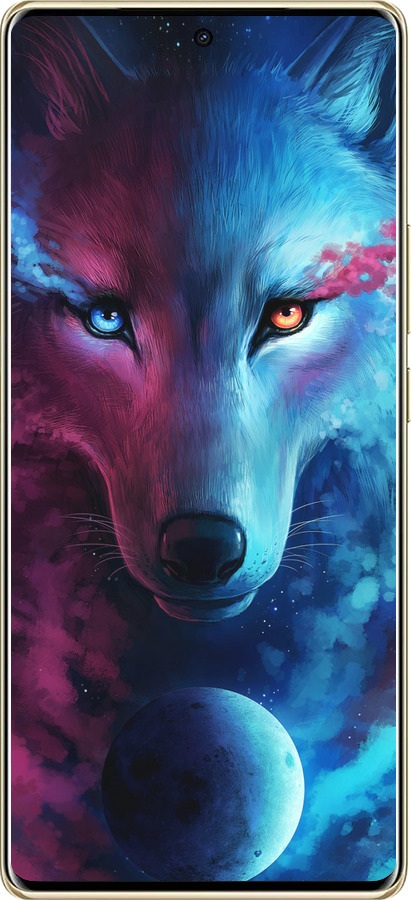 TPU чехол Арт-волк для Infinix Note 40 PRO 5G - 3999b-3690 изображение 