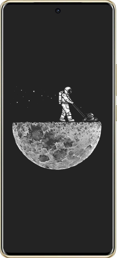TPU чехол Moon in dark для Infinix Note 40 PRO 5G - 4176b-3690 изображение 