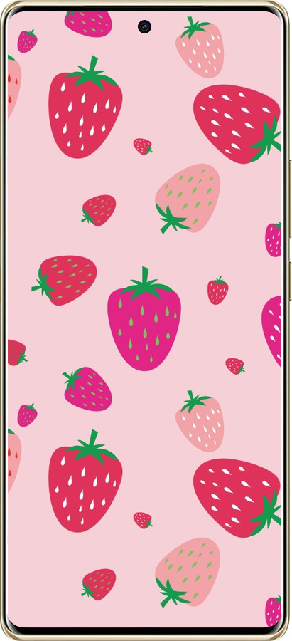 TPU чехол Клубнички для Infinix Note 40 PRO 5G - 4332b-3690 изображение 
