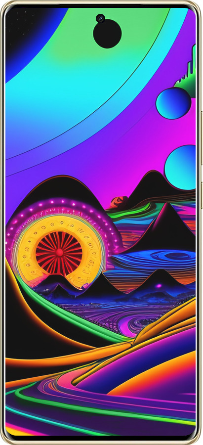 TPU чехол Абстракция v3 для Infinix Note 40 PRO 5G - 5620b-3690 изображение 