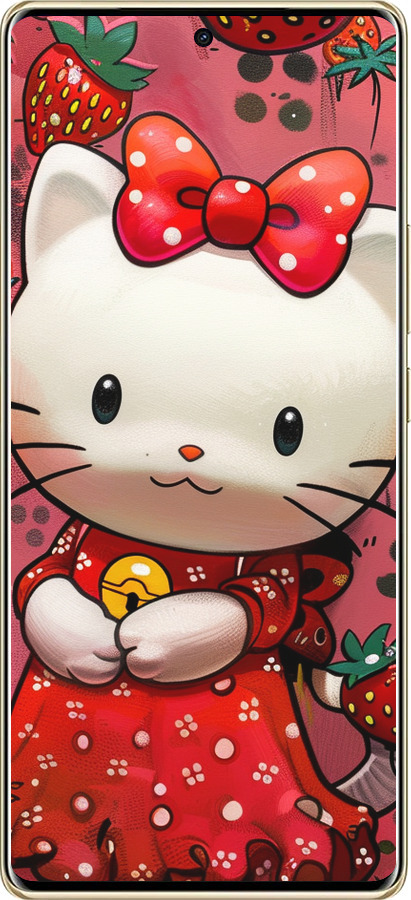 TPU чехол hello kitty1 для Infinix Note 40 Pro+ 5G - 6036b-3801 изображение 