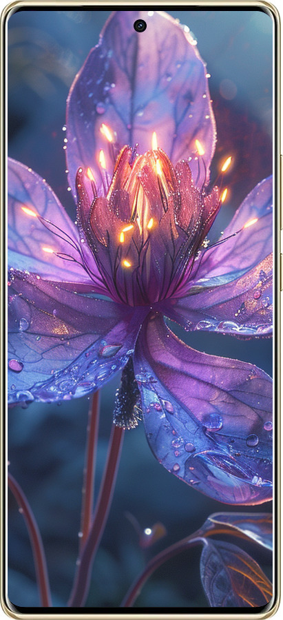 TPU чехол Магічна квітка для Infinix Note 40 PRO 5G - 6038b-3690 изображение 