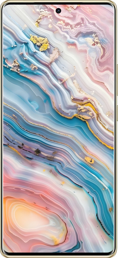 TPU чехол Мрамор красивый для Infinix Note 40 PRO 5G - 6376b-3690 изображение 