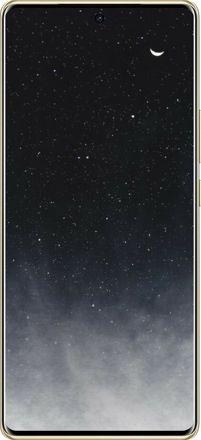 TPU чехол Сині хмари, Синій місяць для Infinix Note 40 PRO 5G - 6396b-3690 изображение 