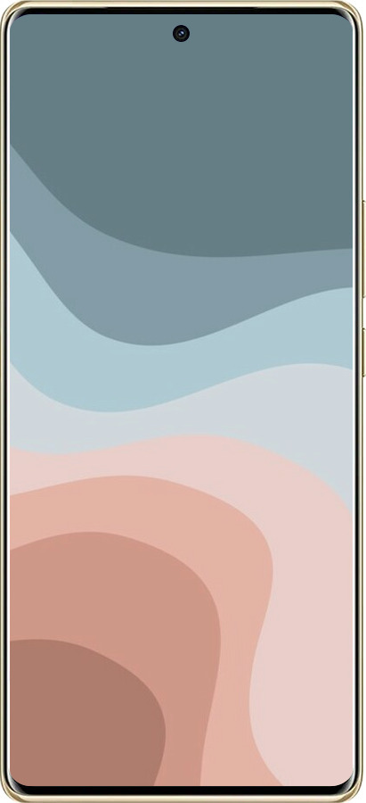 TPU чехол З синіми та рожевими хвилями в стилі ретро для Infinix Note 40 Pro+ 5G - 6532b-3801 изображение 