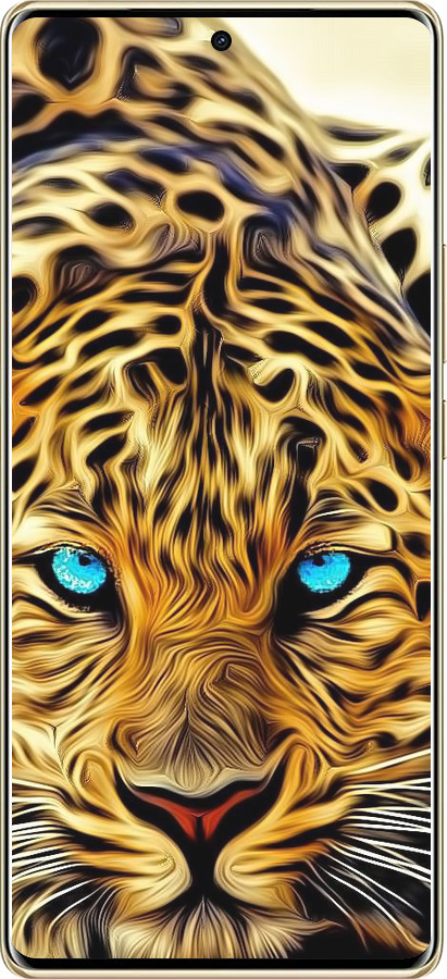 TPU чехол Леопард для Infinix Note 40 PRO 5G - 6611b-3690 изображение 