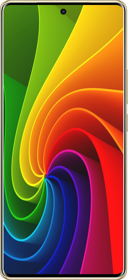 TPU чехол Радужный вихрь для Infinix Note 40 PRO 5G - 747b-3690 изображение 