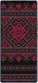 TPU чехол Вышиванка 52 для Infinix Note 40 - 1763b-3707 изображение 