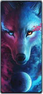 TPU чехол Арт-волк для Infinix Note 40 - 3999b-3707 изображение 