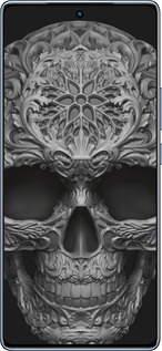 TPU чехол skull-ornament для Infinix Note 40 - 4101b-3707 изображение 