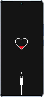 TPU чехол Подзарядка сердца для Infinix Note 40 - 4274b-3707 изображение 