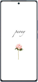 TPU чехол Пион для Infinix Note 40 - 4366b-3707 изображение 