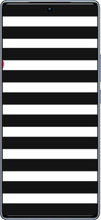 TPU чехол Черно-белые полосы для Infinix Note 40 - 4461b-3707 изображение 