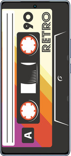 TPU чехол Кассета с90 v4 для Infinix Note 40 - 5532b-3707 изображение 