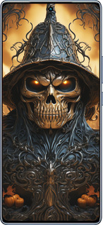 TPU чехол Череп 2 для Infinix Note 40 - 5652b-3707 изображение 