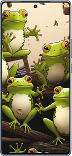 TPU чехол Жабки для Infinix Note 40 - 5656b-3707 изображение 