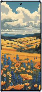 TPU чехол Украинское поле для Infinix Note 40 - 6082b-3707 изображение 