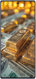 TPU чехол Слитки и доллары для Infinix Note 40 - 6105b-3707 изображение 