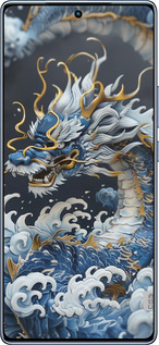 TPU чехол Водяной дракон для Infinix Note 40 - 6113b-3707 изображение 