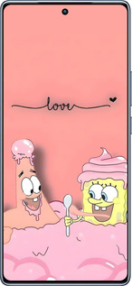 TPU чехол Спанч Боб для Infinix Note 40 - 6282b-3707 изображение 