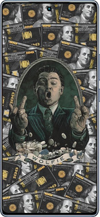 TPU чехол Волк с валл стрит для Infinix Note 40 - 6287b-3707 изображение 