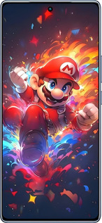 TPU чехол Супер Марио для Infinix Note 40 - 6342b-3707 изображение 