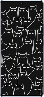 TPU чехол С изображением кошек для Infinix Note 40 - 6470b-3707 изображение 